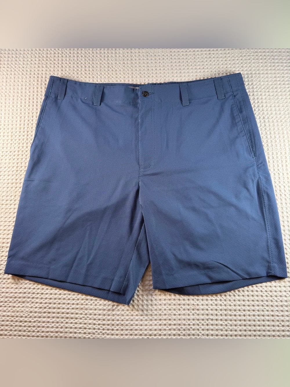 Callaway Golf Shorts Men’s Size 40 Blue Micro Pattern Stretch NWOT